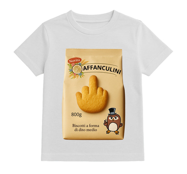 T-shirt Bambino/a AFFANCULINI ( AF546789453 ) - Gufetto Brand 