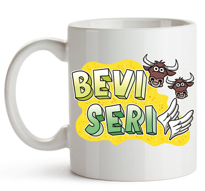 Tazza REBUS BEVITORI SERIALI ( BS82563258 ) - Gufetto Brand 