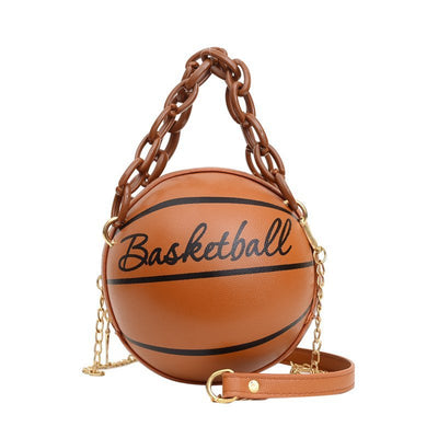 Borsa a tracolla da basket con personalità creativa - Gufetto Brand 