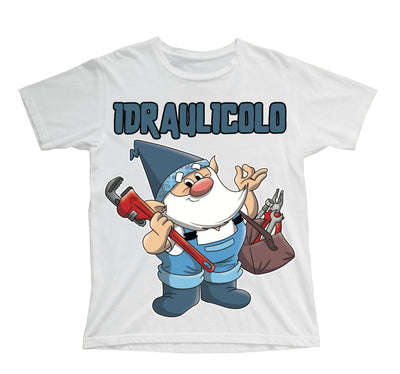 T-shirt Bambino/a IDRAULICOLO ( ID09831267 ) - Gufetto Brand 