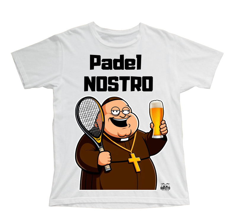 T-shirt Bambino/a PADEL NOSTRO ( PD5589635487 ) - Gufetto Brand 
