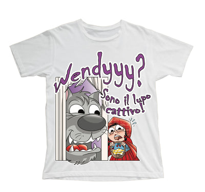 T-shirt Bambino/a WENDY ( LU85478093452 ) - Gufetto Brand 
