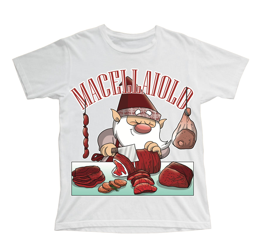 T-shirt Bambino/a MACELLAIOLO ( MA0983765 ) - Gufetto Brand 