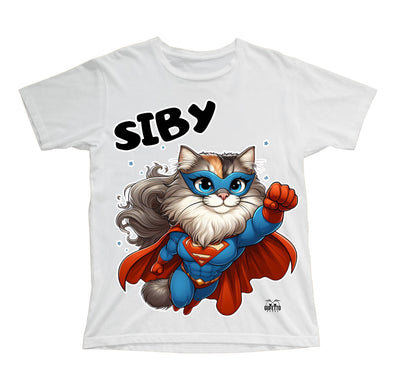 T-shirt Bambino/a SIBY SUPER EROE SIBERIANO ( SI58369545 ) - Gufetto Brand 