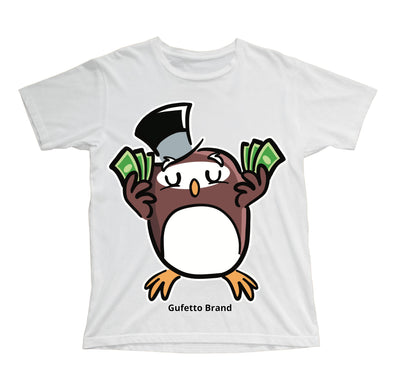 T-shirt Bambino/a GUFETTO SOLDI ( GS6667905632 ) - Gufetto Brand 