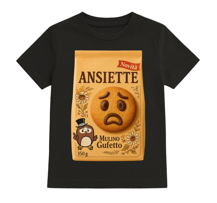 T-shirt Bambino/a ANSIETTE ( AN76452345 ) - Gufetto Brand 