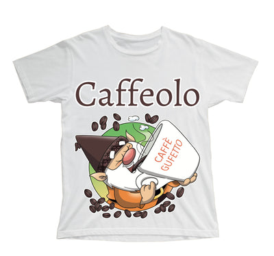 T-shirt Bambino/a CAFFEOLO 2 ( C300089438 ) - Gufetto Brand 