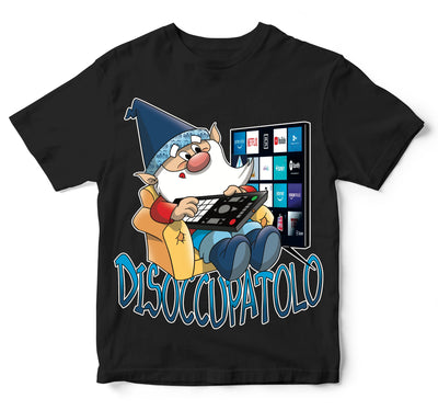 T-shirt Bambino/a DISOCCUPATOLO ( DI1249087 ) - Gufetto Brand 