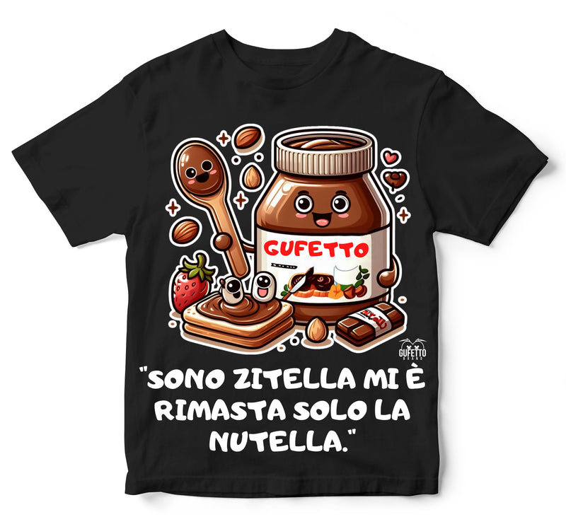 T-shirt Bambino/a NUTELLA ( NU2236598745 ) - Gufetto Brand 