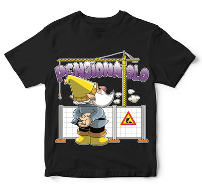 T-shirt Bambino/a PENSIONATOLO ( PE6544598 ) - Gufetto Brand 