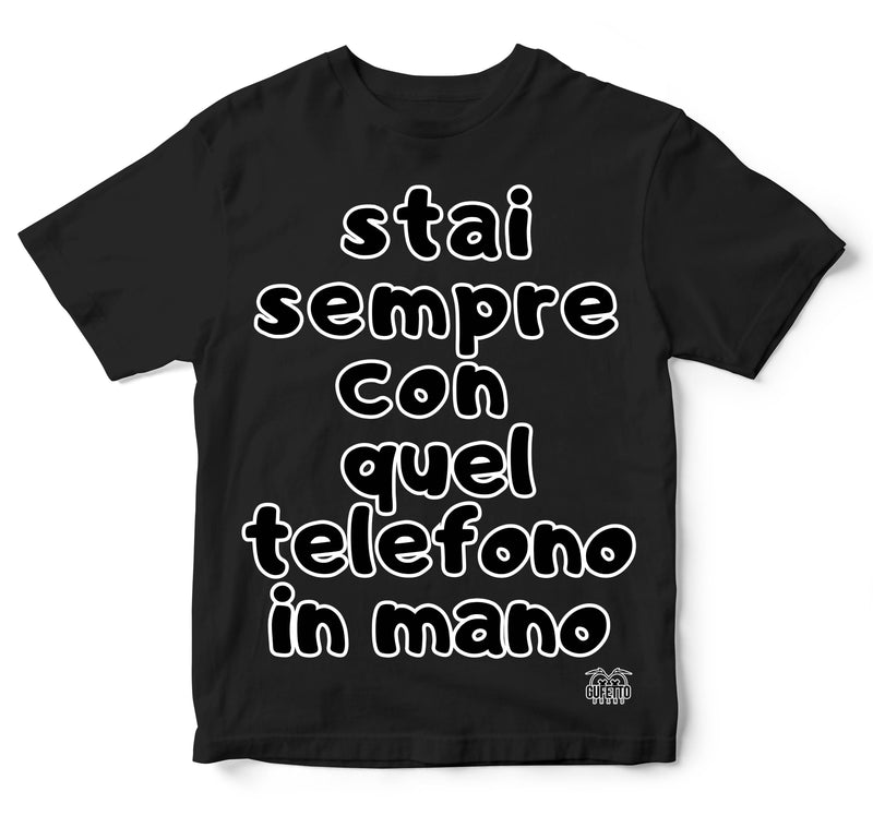 T-shirt Bambino/a TELEFONO ( TE5263857496 ) - Gufetto Brand 