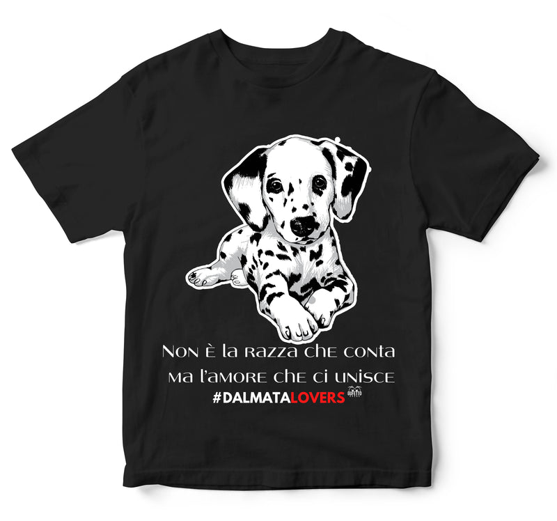 T-shirt Bambino/a DALMATA LOVERS ( DA45908743 ) - Gufetto Brand 