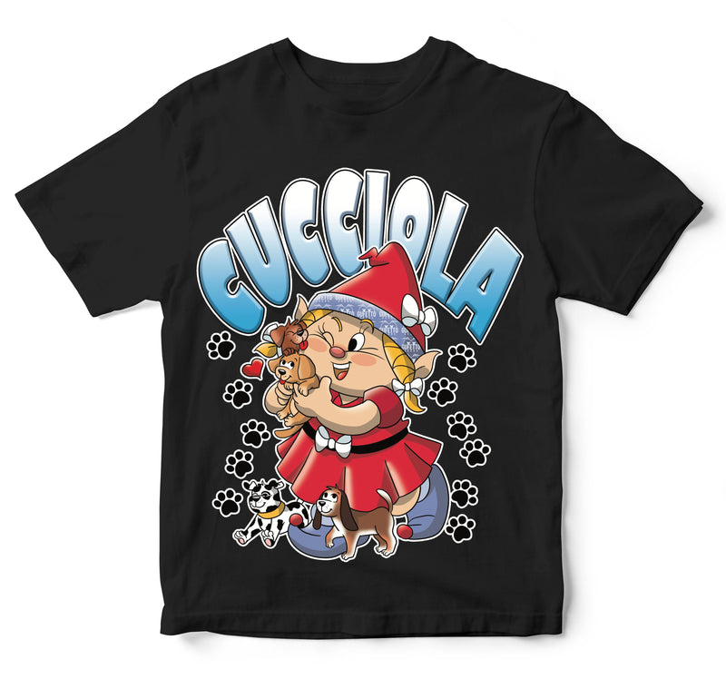 T-shirt Bambino/a CUCCIOLA ( CU66709321 ) - Gufetto Brand 