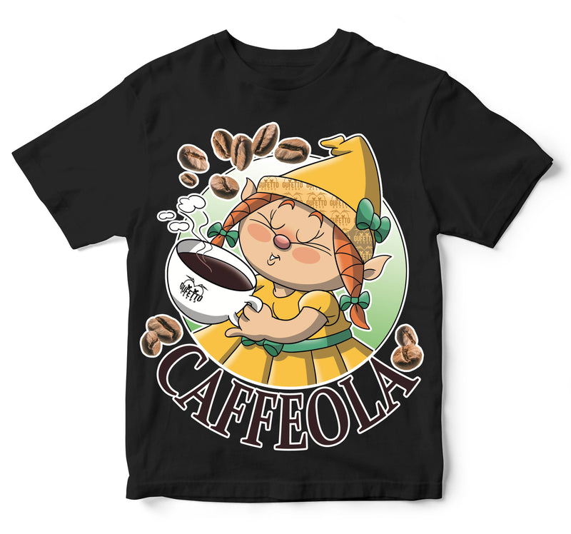 T-shirt Bambino/a CAFFEOLA ( CA44120986 ) - Gufetto Brand 