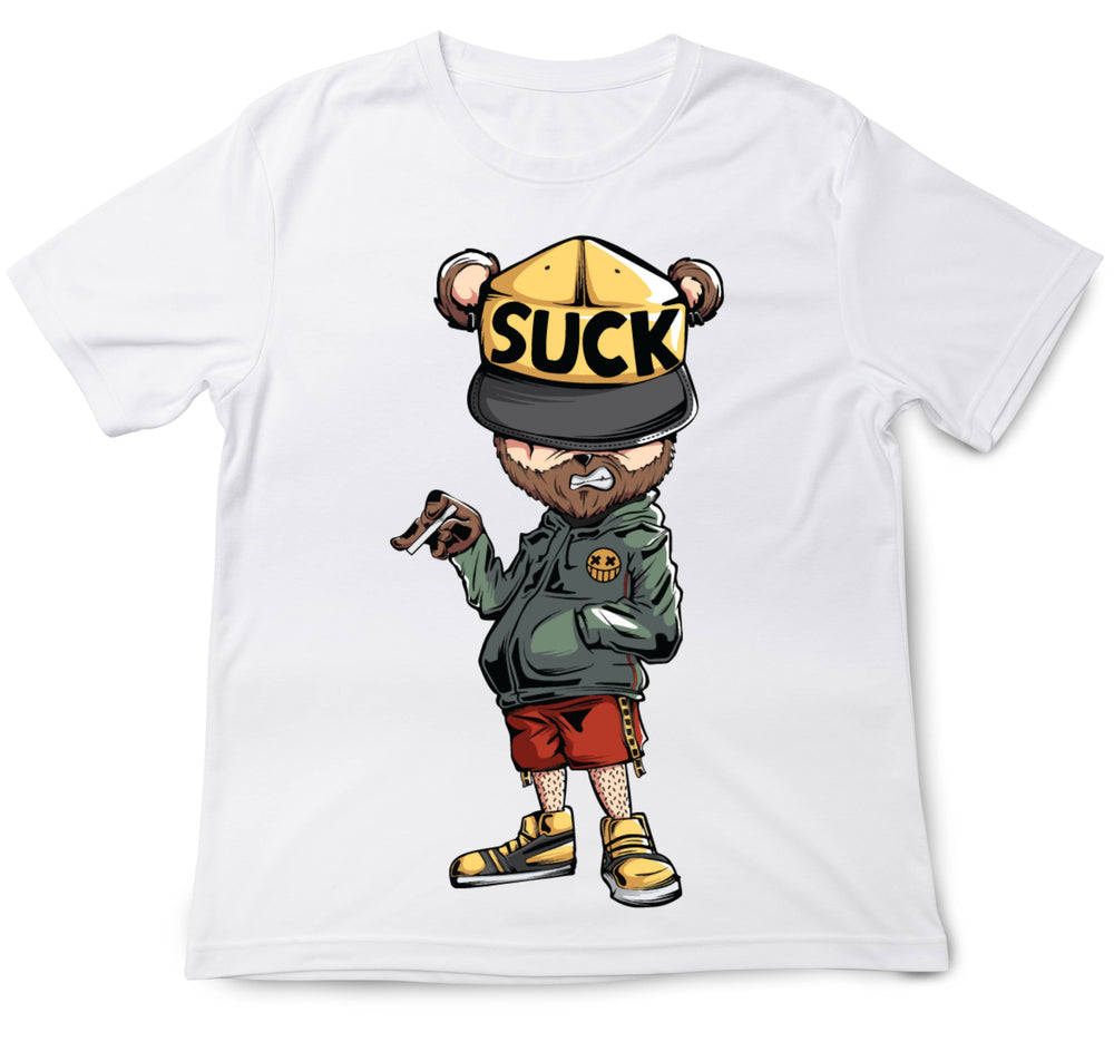 T-shirt Uomo SUCK ( SU567009876 ) - Gufetto Brand 