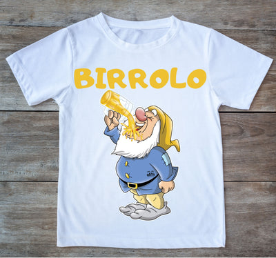 T-shirt bianca Uomo BIRROLO Outlet - Gufetto Brand 