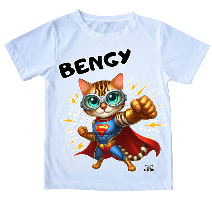 T-shirt Uomo BENGY SUPER EROE BENGALA ( BE85236589 ) - Gufetto Brand 