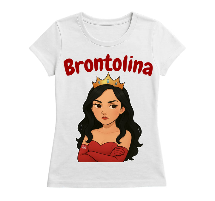 T-shirt Donna Principesse 2.0 BRONTOLINA ( BR5623098675 ) - Gufetto Brand 