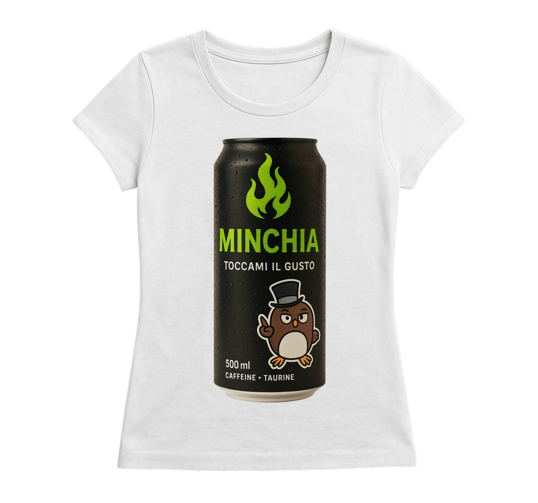 T-shirt Donna MINCHIA ( MI89056342 ) - Gufetto Brand 