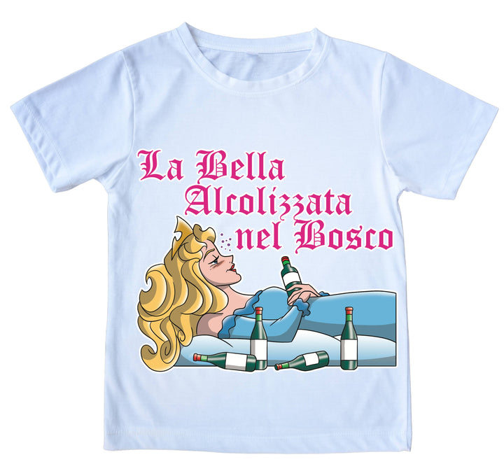 T-shirt Uomo LA BELLA ALCOLIZZATA ( AL670423091 ) - Gufetto Brand 