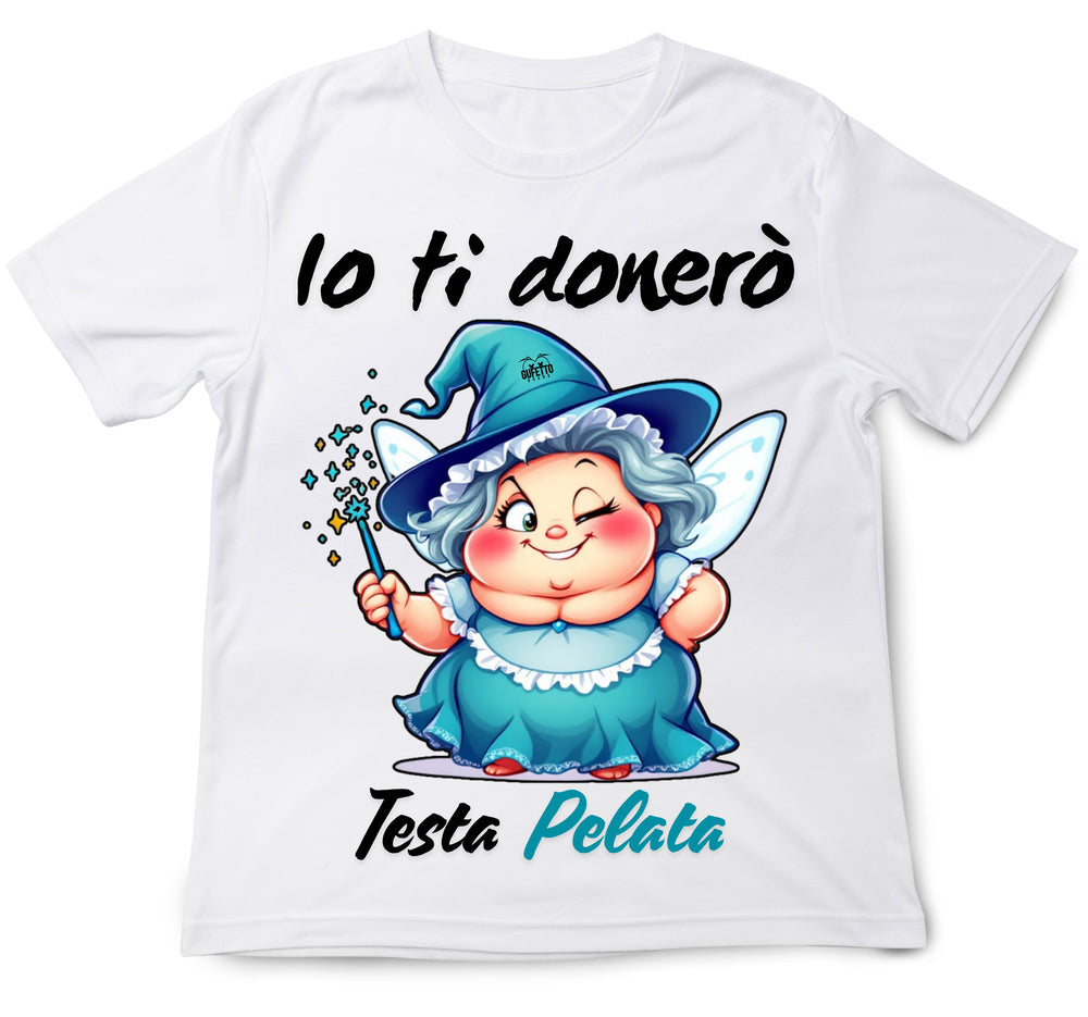 T-shirt Uomo Le Fatine Ignoranti TESTA PELATA ( TP9082345 ) - Gufetto Brand 