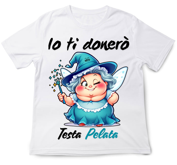 T-shirt Uomo Le Fatine Ignoranti TESTA PELATA ( TP9082345 ) - Gufetto Brand 