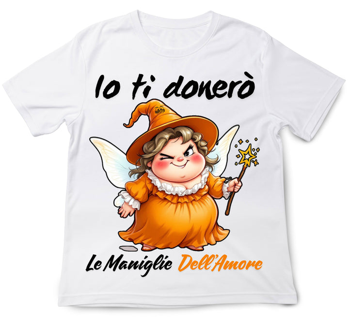 T-shirt Uomo Le Fatine Ignoranti MANIGLIE DELL'AMORE ( MA76123546 ) - Gufetto Brand 