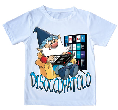 T-shirt Uomo DISOCCUPATOLO ( DI1249087 ) - Gufetto Brand 