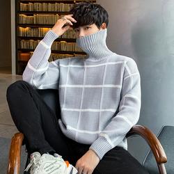Maglione a collo alto maglione lavorato a maglia da uomo - Gufetto Brand 