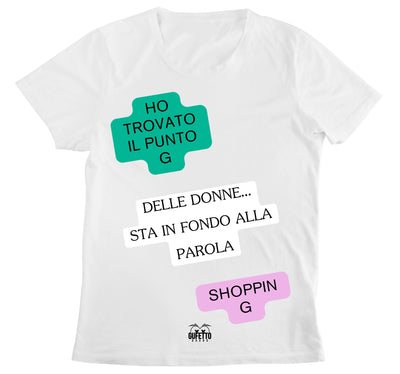T-shirt Donna PUNTO G ( PU8256325875 ) - Gufetto Brand 