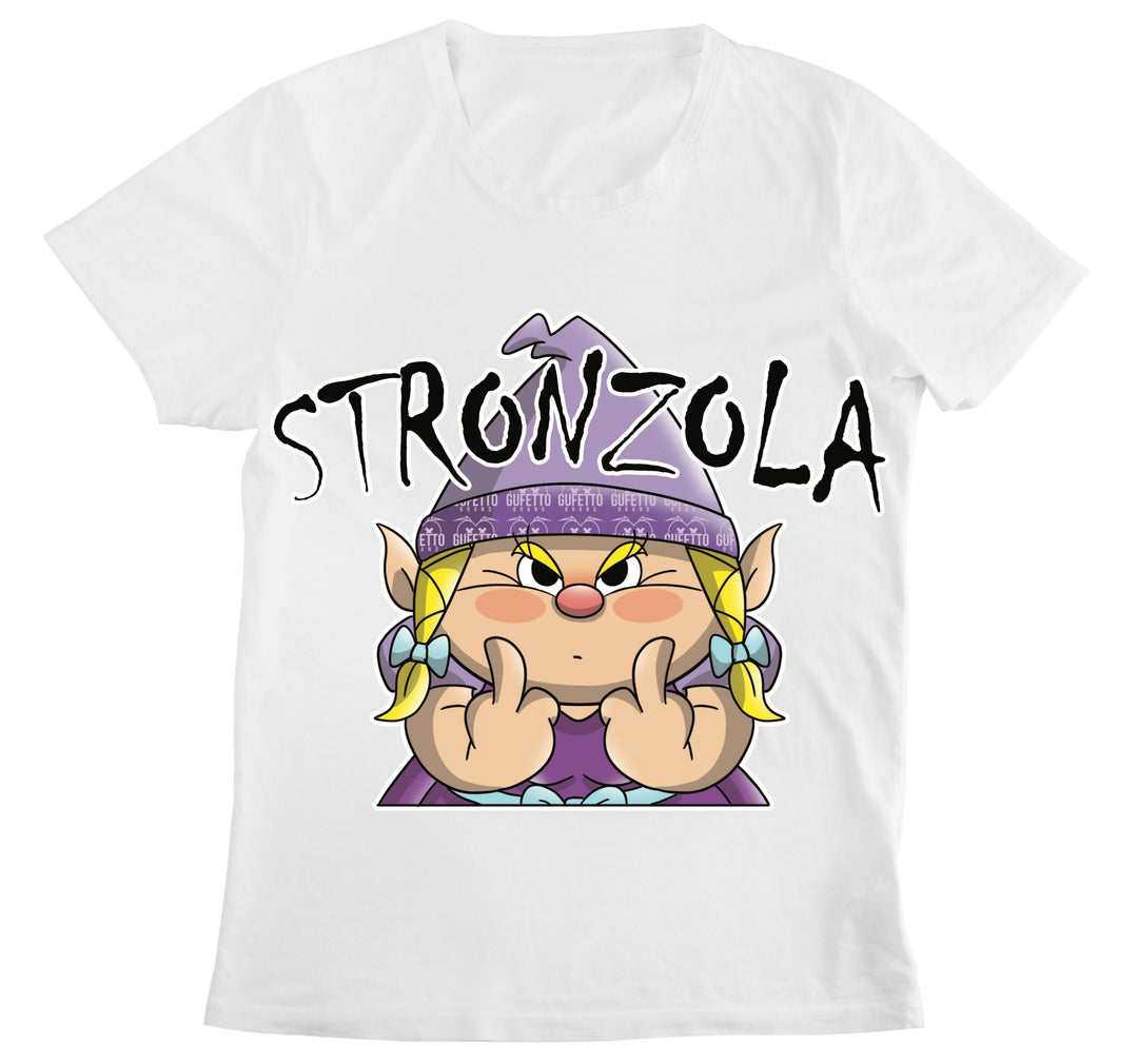 T-shirt Donna STRONZOLA ( ST76398532 ) - Gufetto Brand 