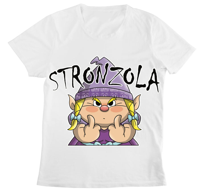 T-shirt Donna STRONZOLA ( ST76398532 ) - Gufetto Brand 