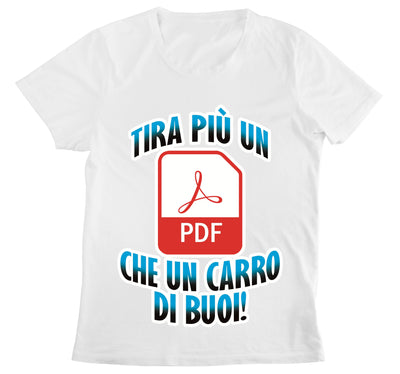 T-shirt Donna PDF ( PDF5097856 ) - Gufetto Brand 