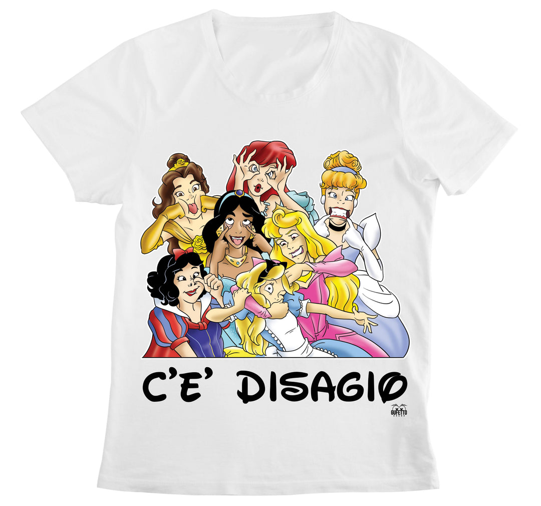 T-shirt Donna PRINCIPESSE NEW ( P7854123 ) - Gufetto Brand 