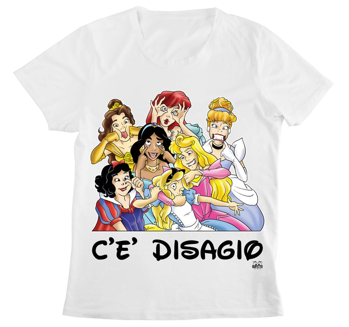 T-shirt Donna PRINCIPESSE NEW ( P7854123 ) - Gufetto Brand 