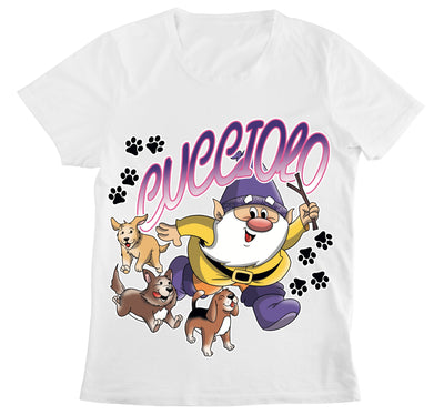T-shirt Donna CUCCIOLO ( CU092347689 ) - Gufetto Brand 