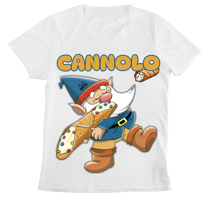 T-shirt Donna CANNOLO ( CA7125987 ) - Gufetto Brand 