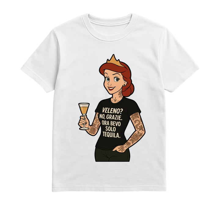 T-shirt Uomo PRINCIPESSA TEQUILA ( TE5498675 ) - Gufetto Brand 