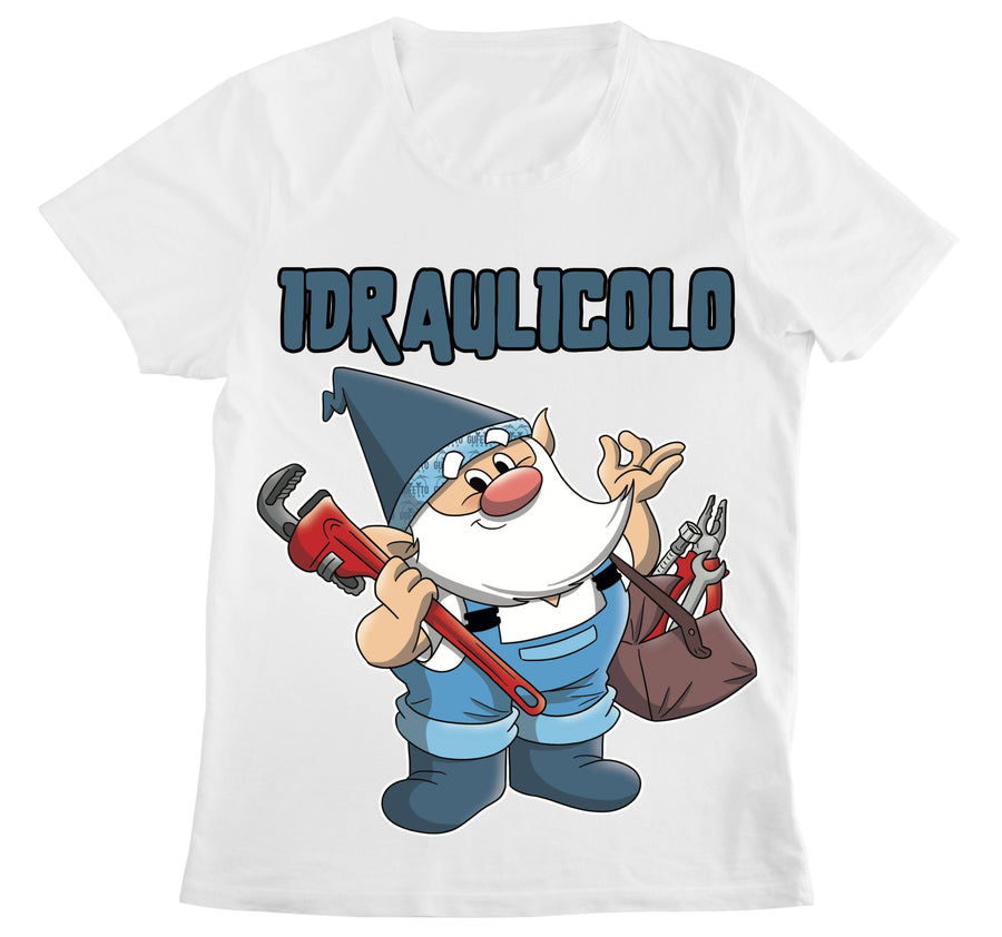 T-shirt Donna IDRAULICOLO ( ID09831267 ) - Gufetto Brand 