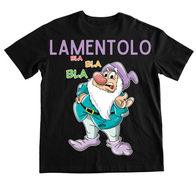 T-shirt NERA DONNA LAMENTOLO Outlet - Gufetto Brand 