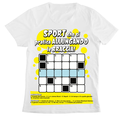 T-shirt Donna CRUCIVERBA SPORT ( SC780943216 ) - Gufetto Brand 
