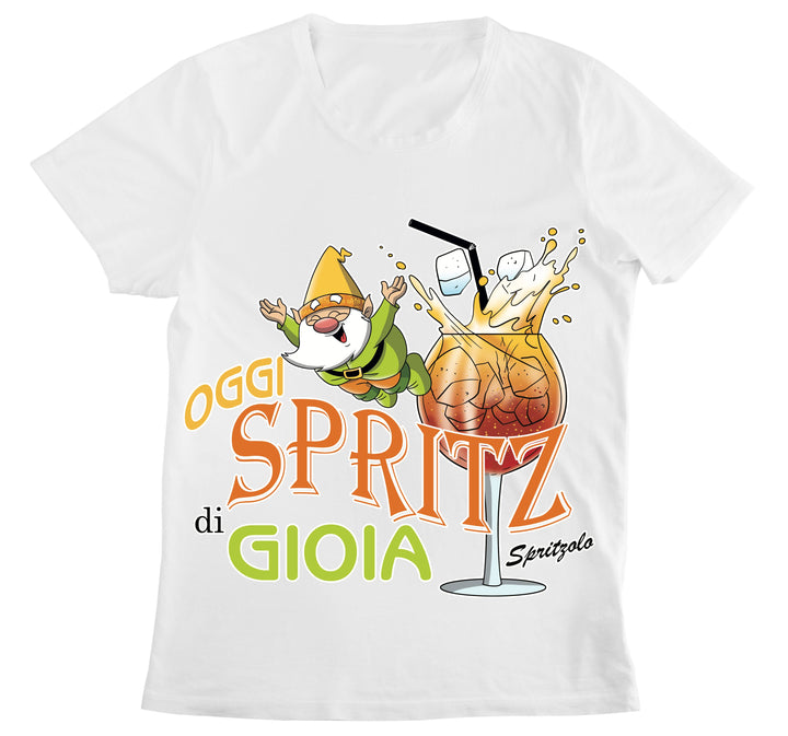 T-shirt Donna SPRITZ DI GIOIA ( BOS7093124567 ) - Gufetto Brand 
