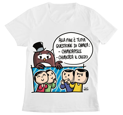 T-shirt Donna CHIMICA ( C120732890 ) - Gufetto Brand 