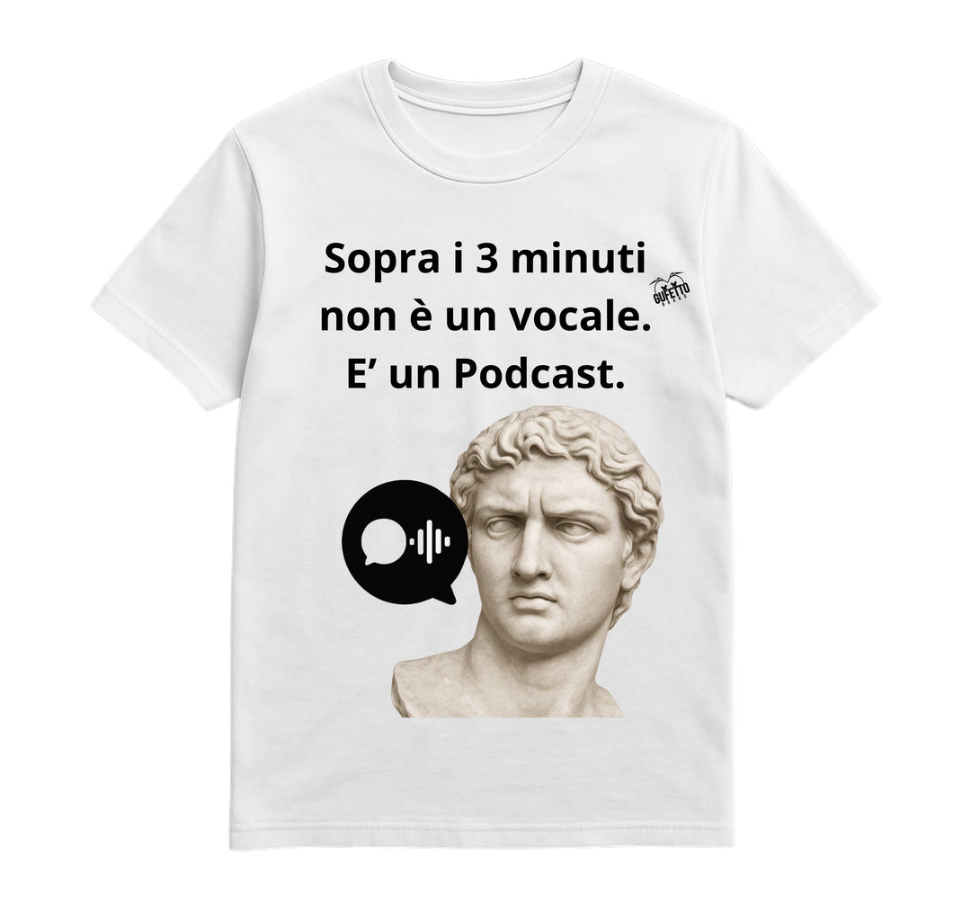 T-shirt Uomo PODCAST ( PO1287549653 ) - Gufetto Brand 