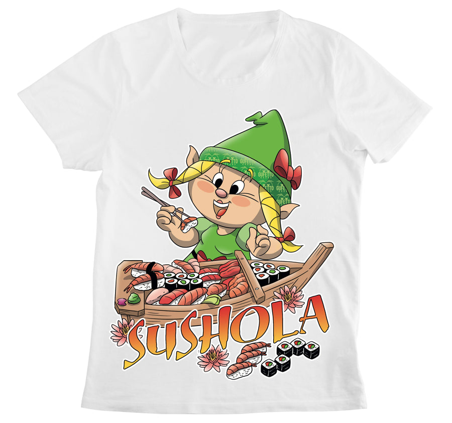 T-shirt Donna SUSHOLA ( SU9004568 ) - Gufetto Brand 