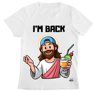 T-shirt Donna I'M BACK ( IB7365892152 ) - Gufetto Brand 