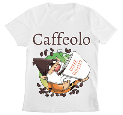 T-shirt Donna CAFFEOLO 2 ( C300089438 ) - Gufetto Brand 