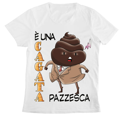 T-shirt Donna CAGATA ( CA902376543 ) - Gufetto Brand 