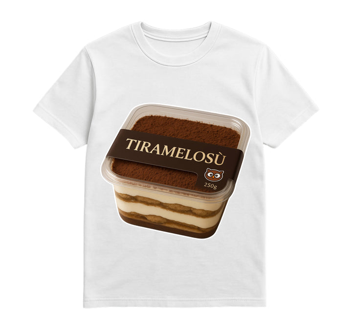 T-shirt Uomo TIRAMELOSU' ( TI8542365987 ) - Gufetto Brand 