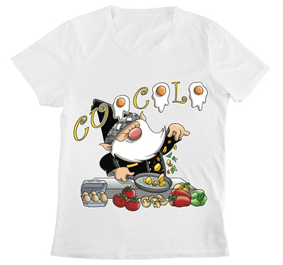 T-shirt Donna CUOCOLO ( CU890352647 ) - Gufetto Brand 